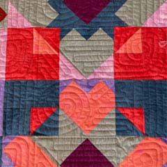 triangles longarm quilt pattern